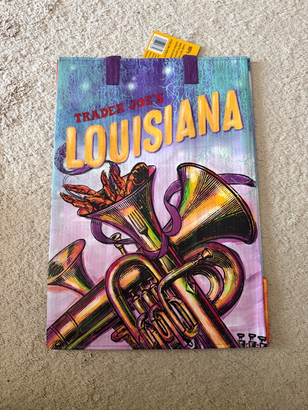 Trader Joe's Louisiana Reusable Tote Bag